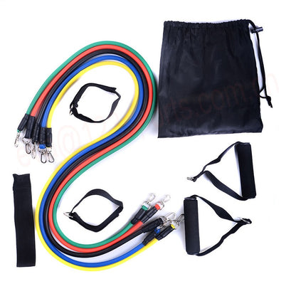 Resistance bands set with handles and carrying bag